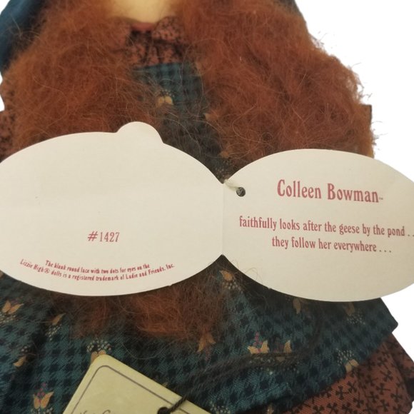 LADIE & FRIENDS Lizzie High Collen Bowman Collectible Wood Doll 1st-Edition - Picture 5 of 6